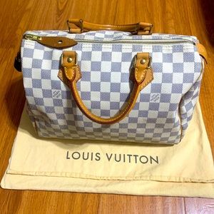 Louis Vuitton Damier Azur Speedy 35